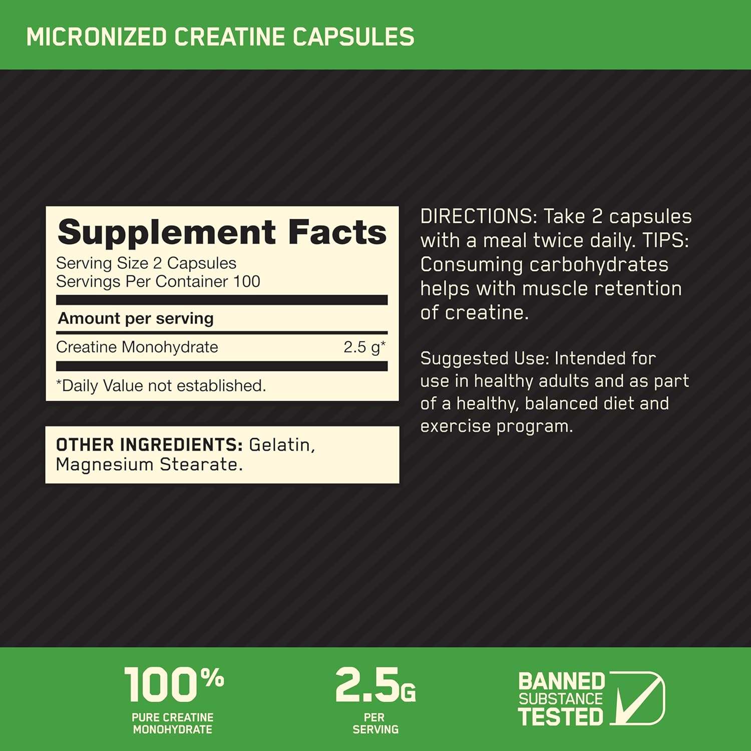 Optimum Nutrition Creatine