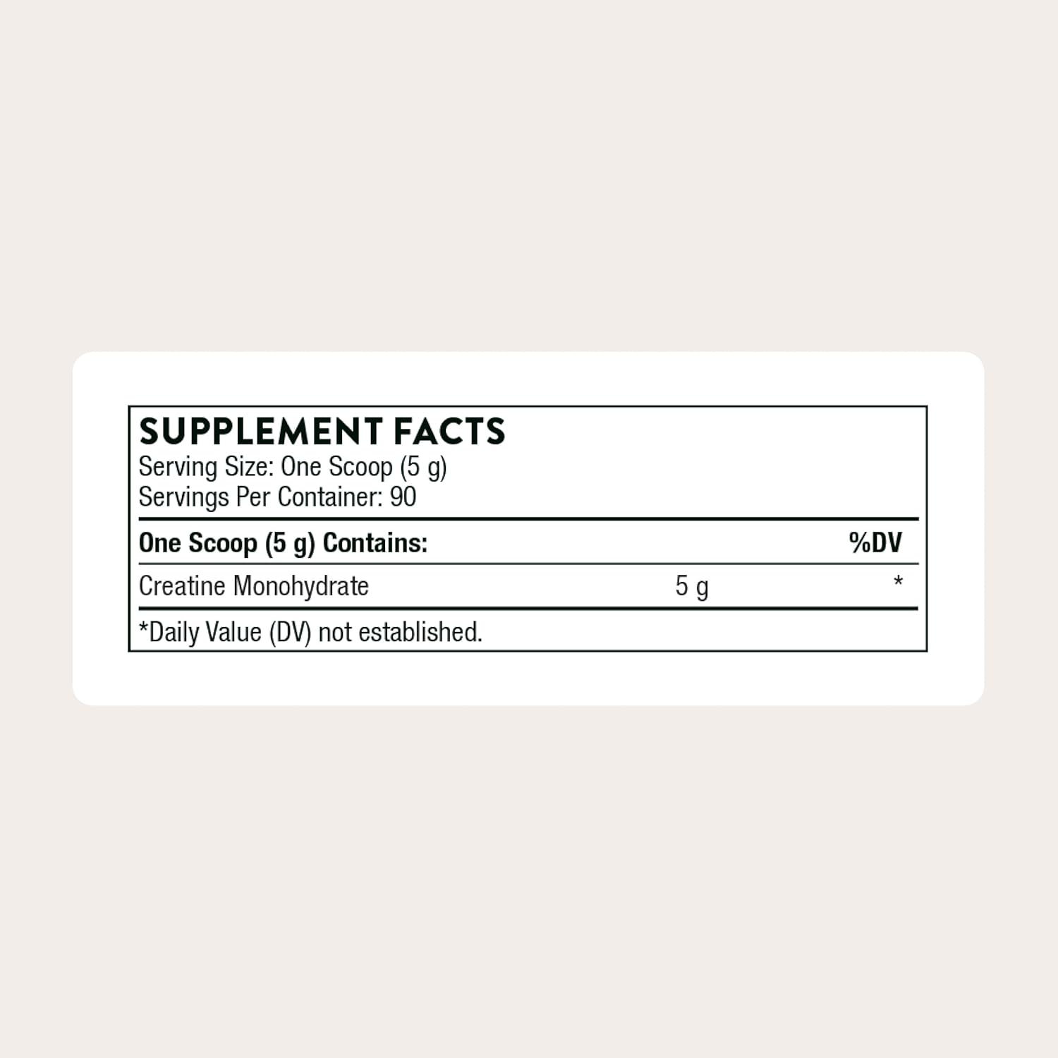 THORNE Creatine - Micronized Creatine Monohydrate Powder - Support for Muscles & Cognitive Function* - for Women & Men - Unflavored - NSF Certified for Sport - 5 g per Serving - 90 Servings Unflavored 90 Servings (Pack of 1)
