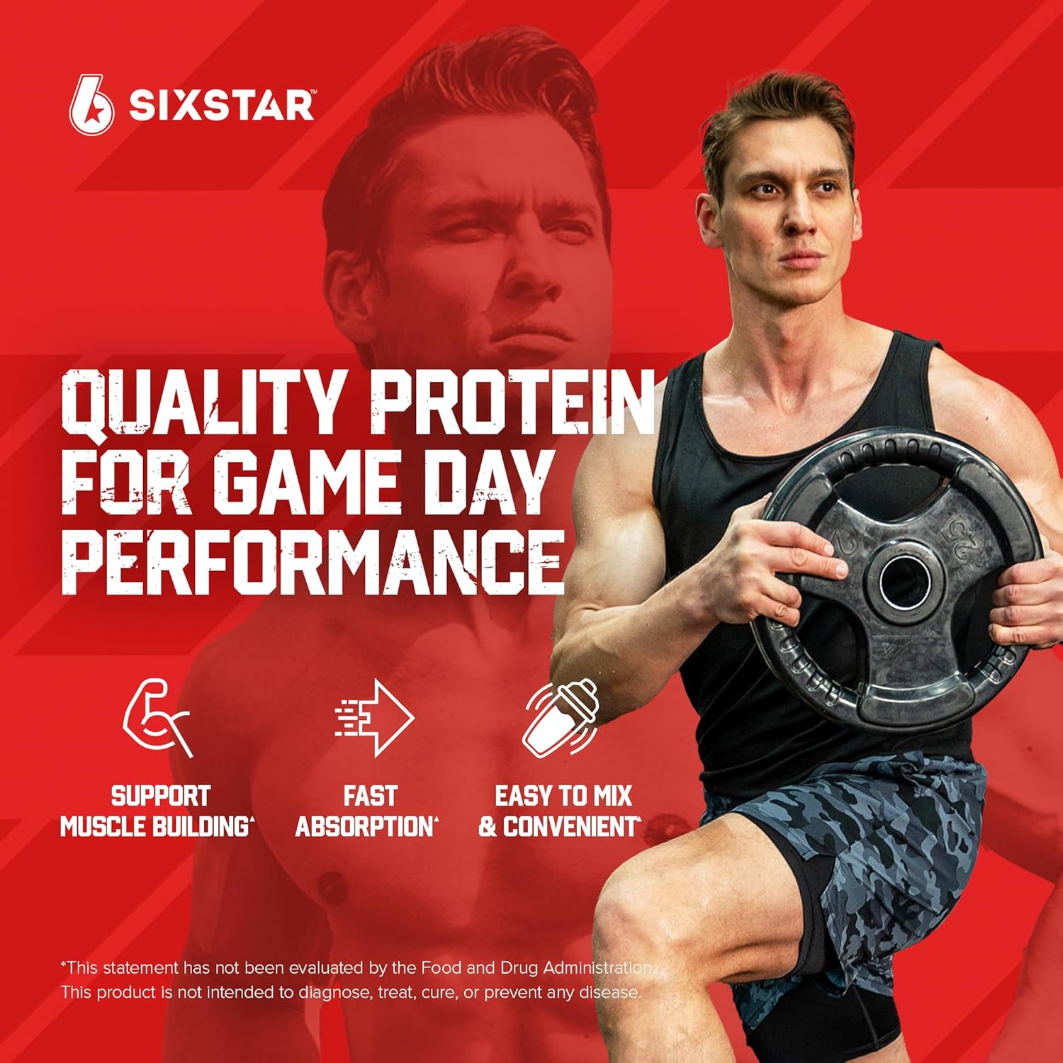 Six Star Whey Protein Powder Plus